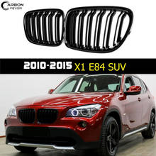 Rejilla delantera de riñón doble para BMW, accesorio de color negro, doble y única, modelos E84 y X1, años 2011 a 2015 2024 - compra barato
