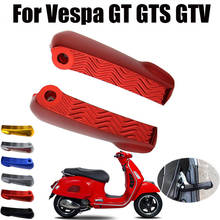 For Vespa GTS150 GTS125 GTS300ie GTS250ie GTS125ie Motorcycle Motor Bike Folding Footrests Foot Rests Pegs Rear Pedals Set Parts 2024 - buy cheap