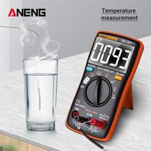 New Style AN113D Digital Multimeter 6000 Counts Electrical Meter Transistor Tester Temperature Auto Ranging AC/DC Voltage Meter 2024 - buy cheap