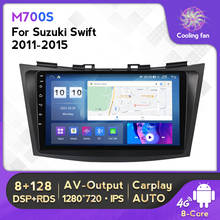 9 "android 10.0 2.5d ips dsp carro dvd player para suzuki swift 2011 2012 2013 2014 2015 rádio navegação gps wifi 4g lte carplay 2024 - compre barato