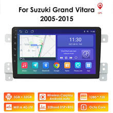 Radio con GPS para coche, reproductor Multimedia con Android 10, 2 Din, 8 núcleos, BT, WIFI, para SUZUKI Grand Vitara 2005-2015 Escudo 2024 - compra barato