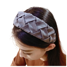 2022New Arrival freeshipping wholesale fashion Japan style floral fabric bows metal hairbands popular hair accessories 2024 - buy cheap