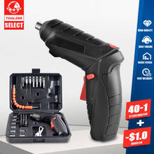 Lithium battery electric drill rechargeable hand small hand gun electric drill multifunctional household electric screwdriver 2024 - buy cheap