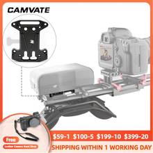 CAMVATE Camera V-Lock Quick Release Battery Mounting Plate For DSLR/Blackmagic URSA Mini/DJI Ronin M/MX V-Mount Battery Mounting 2024 - buy cheap