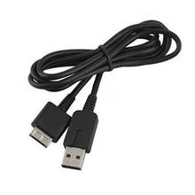 1,2 м черный USB зарядный кабель для sony PS Vita кабель для синхронизации данных для psv psp Vita1000 провод адаптера питания 500 шт./лот 2024 - купить недорого