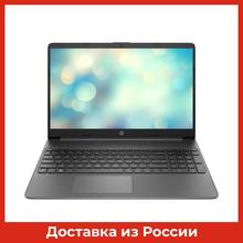 Ноутбук 15.6" IPS FHD HP 15s-fq0082ur grey (Cel N4020/4Gb/128Gb SSD/noDVD/VGA int/no OS) (3D4V8EA)