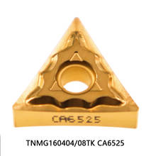 Original TNMG160404TK TNMG160408TK CA6525 Carbide Inserts for Stainless Steel TNMG160404 TNMG160408 TK Lathe Cutter Turning Tool 2024 - buy cheap