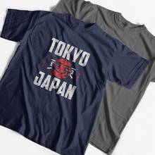 Высококачественная крутая Мужская футболка COOLMIND из 100% хлопка с токийским принтом, Повседневная Свободная Мужская футболка с коротким рукавом, футболка с круглым вырезом, мужские футболки 2024 - купить недорого