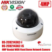 Оригинальная камера Hikvision DS-2CD2143G2-I 4MP H.265 + IP67 IK10 POE IR CCTV Сетевая купольная IP-камера с поддержкой 33 языков 2024 - купить недорого