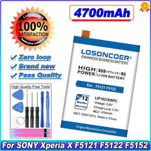 Losoncoer bateria bat1621erpc, bateria de 4150mah para sony xperia x f5121 f5122 f5150 5.0 "/para xperia l1 g3311 g3312 g3313, bateria de 5.5" 2024 - compre barato