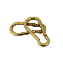 1pcs Solid Brass Snap Hook High Quality Trigger Lobster push gate Hook Clasp Clip for Leather Craft Bag Strap Belt Webbing 2024 - buy cheap