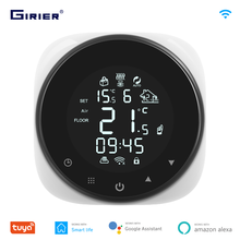 GIRIER Tuya Smart Wifi Thermostat for Gas Boiler/Electric/Water Floor Heating Temperature Controller Works with Alexa Hey Google