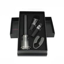 4 Pcs Wine Opener Set, Air Pressure Pump Bottle Opener Gift Box Includes Wine Opener Kit Vacuum Stopper and Wine Pourer Tool 2024 - buy cheap