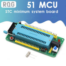 Placa de sistema mínimo de desenvolvimento 51 avr mcu placa de aprendizagem stc placa de sistema mínimo programador microcontrolador 2024 - compre barato