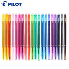 Caneta esferográfica pilot de frixion 0.38mm com 20 cores, apagável, para escrita 2024 - compre barato