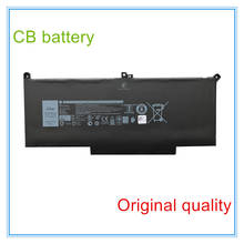 Bateria original para laptop 7.6v, 60wh, 7500mah, f3ygt para 12 7000 7280 7480 2x39g 2024 - compre barato