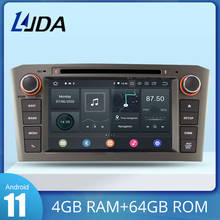 LJDA Android Car DVD Player For Toyota Avensis T25 2003-2008 GPS Navigation Stereo 2 Din Car Radio 4G+64G Multimedia DSP IPS 2024 - buy cheap