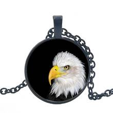 Fashion 2019 New Handmade Necklace Bird Eagle Eagle Glass Pendant Necklace Personalized Gift Charm Necklace 2024 - buy cheap