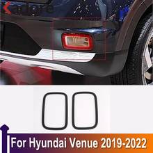 Foglight-capa para farol de neblina traseiro, para hyundai local 2019, 2020, fibra de carbono, acessórios automotivos 2024 - compre barato