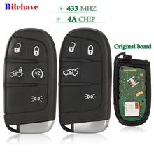 Bilchave Original For Fiat 500 500L 500X 2015-2019 Smart Remote Car Key 433MHz 4A Chip Fob 4 Buttons Keyless Go Replacement 2024 - buy cheap