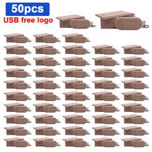 50pcs/lot pen drive usb2.0 wooden usb 4gb 8gb 16gb 32gb 64gb for photography wedding gift 2024 - buy cheap