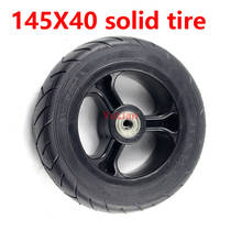 6 inch solid wheel 145X40 solid tire 145*40 tyre with plastic hub fits for electric scooterChildren's trolley 2024 - buy cheap