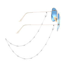 1PCs Eyeglass Chains for Women Pearls Beaded Eyeglass Sunglasses Holder Glasses Necklace Eyewear Retainer Accessories New 2024 - buy cheap