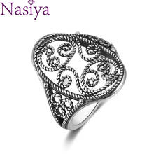 Vintage Hollow Carving Ring for Women Wedding Ring Engagement Ring for Anniversary Party Gift Female Jewelry 2024 - buy cheap