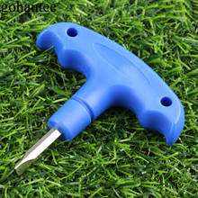 Gohantee-llave inglesa triangular azul para entrenamiento de Golf, herramienta de torsión, herramientas de llave de Golf aptas para el conductor de Fairway, peso, 1 ud. 2024 - compra barato