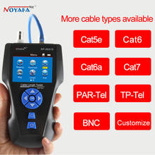 NOYAFA NF-8601S RJ45 RJ11 Cat5 cat6 lan tester multifunction Cable tester with TDR Length POE PING lan Cable Tracker 2024 - buy cheap