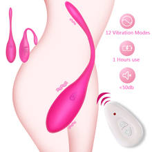 IKOKY-bolas de Kegel para ejercicio Vaginal, vibrador para punto G, juguete sexual para mujeres, huevos vibradores, Bola de silicona Ben Wa 2024 - compra barato
