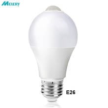 E26 E27 LED Sensor Light Bulb PIR 10W Motion Energy Saving 2700K Warm White 5700K Daylight Color A60 Doorway Infrared Induction 2024 - buy cheap