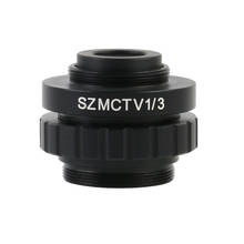 SZMC-Adaptador de montaje C TV1/3 0.3X, lente reductora para simull Focal, Trinocular, cámara de vídeo estéreo, CCD, industria, HDMI, USB, VGA 2024 - compra barato