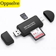 Lector de tarjetas USB 2,0 tipo C a SD, adaptador Micro SD TF para ordenador portátil, accesorios OTG, lector de tarjetas de memoria inteligente 2024 - compra barato