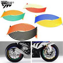 17/18inch wheel Strips Motorcycle Reflective Wheel Sticke for kawasaki ZX6R/636 Z750R Z1000 ZX1400/ZX14R/ZZR1400 VERSYS (650cc) 2024 - buy cheap