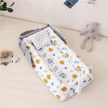 Portable Baby Nest bed Portable Foldable Baby Crib Newborn Travel Bed Sleeper Baby Nest for Newborn and Toddlers 85x45cm 2024 - buy cheap
