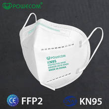 Маски KN95 Powecom kn95Mask маска для лица защитный респиратор PM2.5 защитная маска для рта с фильтром 95% маска от пыли многоразовые маски 2024 - купить недорого