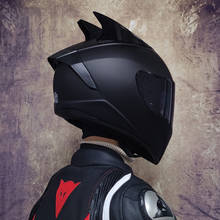 Мотоциклетный мотоциклетный шлем в горошек, полнолицевой Шлем capacete, двойной объектив, локомотив, внедорожный шлем, cascos para moto 2024 - купить недорого