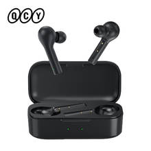 QCY T5 Wireless Bluetooth Headphones V5.0 Touch Control Earphones 3D Stereo HD Talking Earbuds 380mAh Battery Use UP 25 Hours 2024 - buy cheap