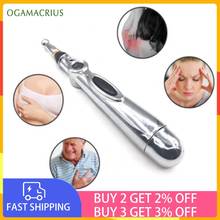 OGAMACRIUS Energy Acupressure Pen Electronic Meridian Electric Acupuncture Point Detector Therapy Massage Pen 2024 - buy cheap