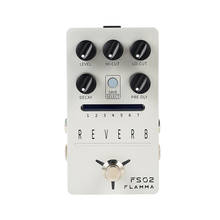 FLAMMA FS02 Reverb Pedal Reverb Stereo Electric Guitar Effects Pedal with Spring Reverb True Bypass Storable Preset Trail On 2024 - buy cheap