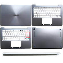 Funda trasera LCD para portátil ASUS ZenBook, cubierta con bisagras, reposamanos, parte inferior, U306U, UX306U, UX306UA, nueva 2024 - compra barato