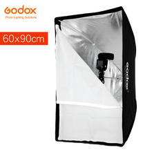 Godox-guarda-chuva retangular, 60cm x 90cm, 24 polegadas x 35, 4 polegadas, refletor brolly para estúdio estroboscópio, fotografia, flash 2024 - compre barato