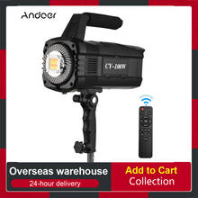 Andoer CY-100W 100W COB Studio LED Video Light Photography Light Bi-color 3000-6000K CRI ≥95 for Live Stream Studio Photography 2024 - buy cheap