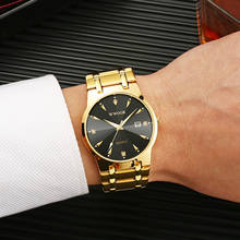 Men Watches Top Brand Luxury WWOOR Gold Rose Business Quartz Watch Men 2022 Waterproof Golden Male Wristwatch Men Watches 2023 2024 - buy cheap