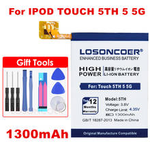 LOSONCOER 1300mAh Battery For IPod Touch 5TH 5 5G Battery +Free Tools 2024 - buy cheap