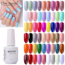 Clou Beaute 64 Colors Soak off LED UV Hybrid Gel Lacquer Primer Nail Gel Polish Manicure Semi Permanent Vernis Top Coat Nail Gel 2024 - buy cheap