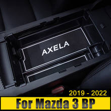 Caja de almacenamiento para reposabrazos Central de coche, contenedor organizador de almacenamiento para Mazda 3 Axela 2019 2020 2021 BP, accesorios de decoración 2024 - compra barato