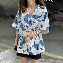 XEJ Chiffon Blouse for Women Summer Women's Clothing Short Sleeve T-shirts for Girls Hawaiian Shirt Ladies Clothing  Women Tunic 2024 - buy cheap
