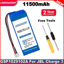 11500mAh GSP1029102A (CS-JML330SL) Battery for JBL Charge 3 2016 Version /Charge 3 Loudspeaker Box Speaker Battery 2024 - buy cheap
